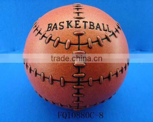 Ceramic Basketball Piggy Bank