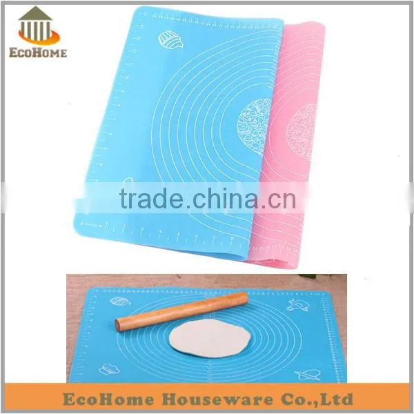 EC057AM Non-stick silicone Work Rolling baking mat, silicone pastry mat with Measurements