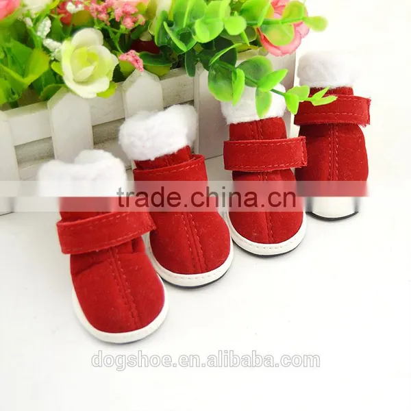 JML 2015 on Sale Happy Christmas Dog Boots Pet Shoes Fashion Pet Shop Warm&anti-skidding Dog Shoes photo-2