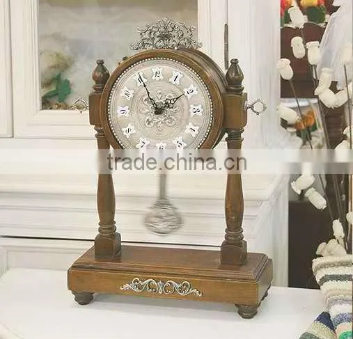 Wood Desktop Clock