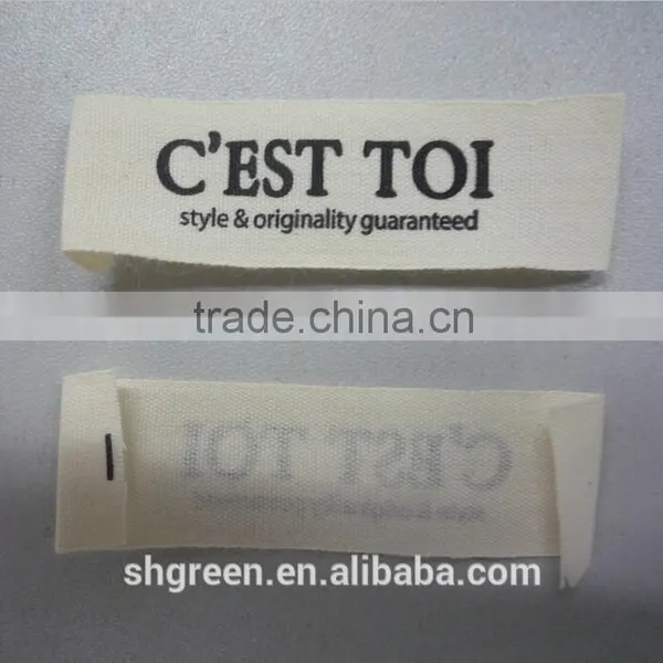 Silk Screen Printing Cloth Tags With Die-cut Hole for Wine Bottle photo-6
