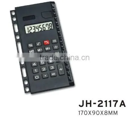 Promotional Gifts Solar Quality Dual Power Electronic 8 Digit Solar Calculator photo-6