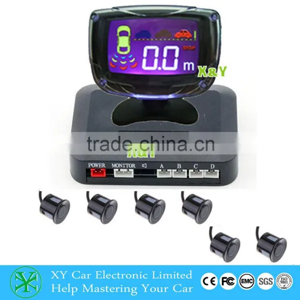 Universal Car LED Parking Sensor With 4pcs Sensor XY-5206 photo-3