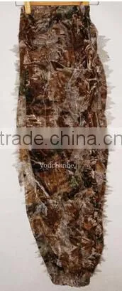 Camo Quiet Realtree Desert Leaf 3D Fast Dry Ghillie Suit Jacket&Trousers photo-5