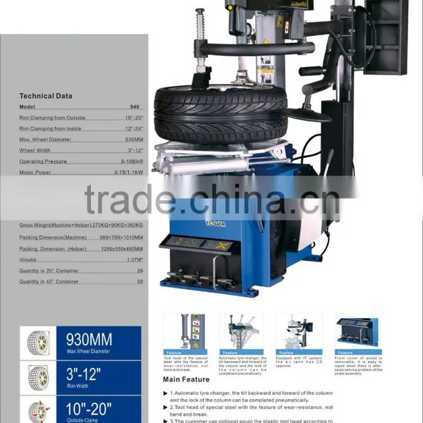 Chinese Manufacory Tire Changer Machine photo-2