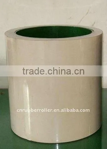8" White Rice Husk Rubber Roller photo-2
