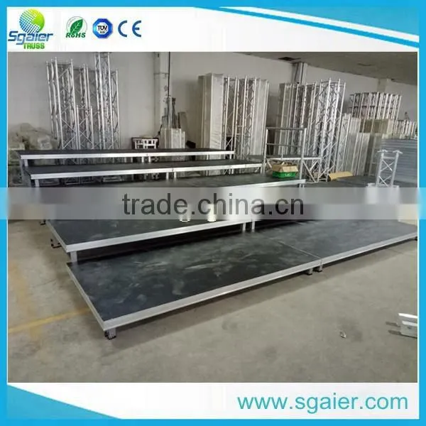 Indoor Main Portable Spectator Stand,bleacher Stand With Guardrail photo-3