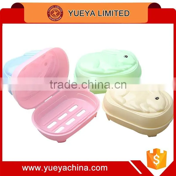 Cute Colorful Cartoon Soap Box Case Candy Colors Soap Container photo-2
