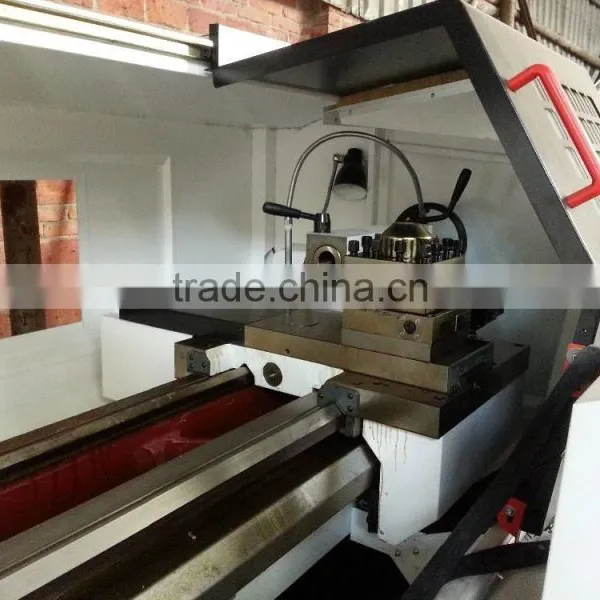 Horizontal Flat Bed CNC Lathe Machine for Sale CKD6136i/750 photo-4