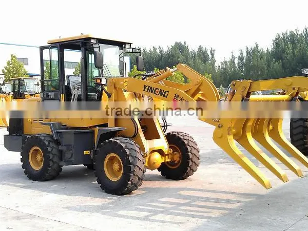 Loader With Grass/log/wood /pipe Timber Grasper/grab photo-3