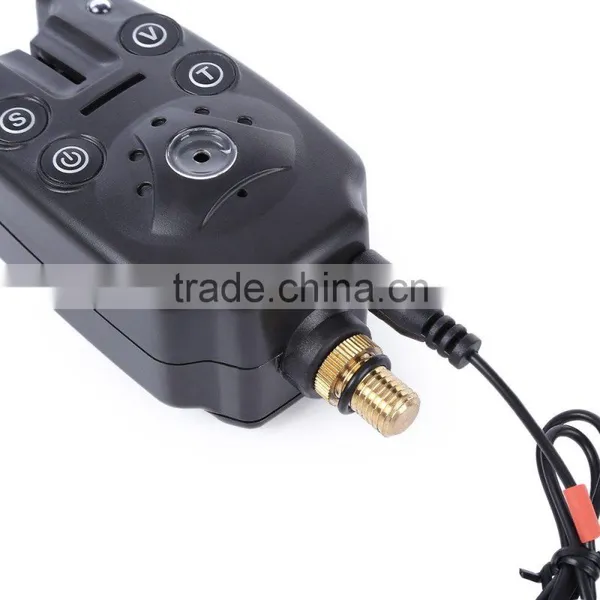 2 LEDs Adjustable Water Resistant Sensitivity Fishing Tone Volume Bite Alert Alarm photo-5
