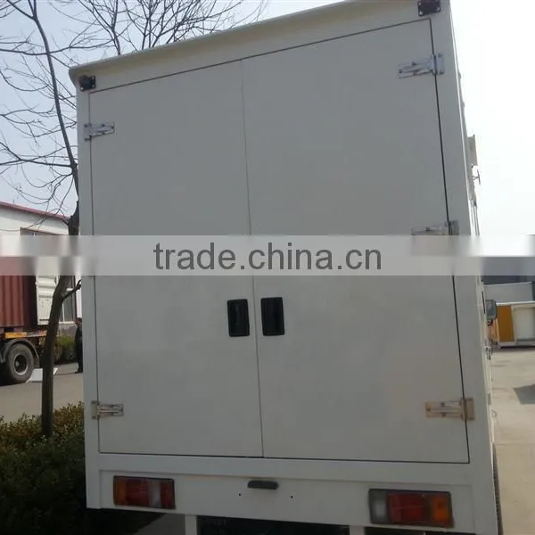 Thermoking Truck Refrigeration Unit Frp Fish Transport Refrigeraed Truck Body Van Bodies Small Freezer Truck photo-3