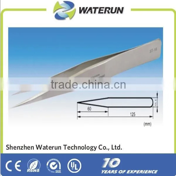 High Precision and Personal Care Stainless Steel Tweezers/straight Tweezers/curved Tweezers photo-6