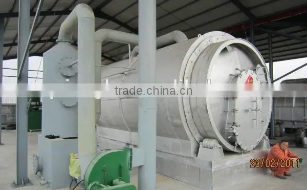 XHZT-2600-6000 Pyrolysis Tires to Tire Oil Plant photo-5