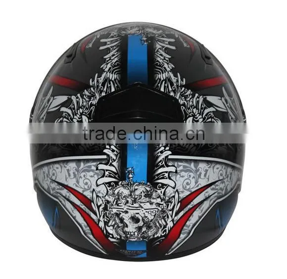 Bluetooth Double Visor Helmet/Moto Cross ECE Helmet /Full Face Bluetooth Helmet/Adults Motorcycle Helmet (TKH809) photo-5