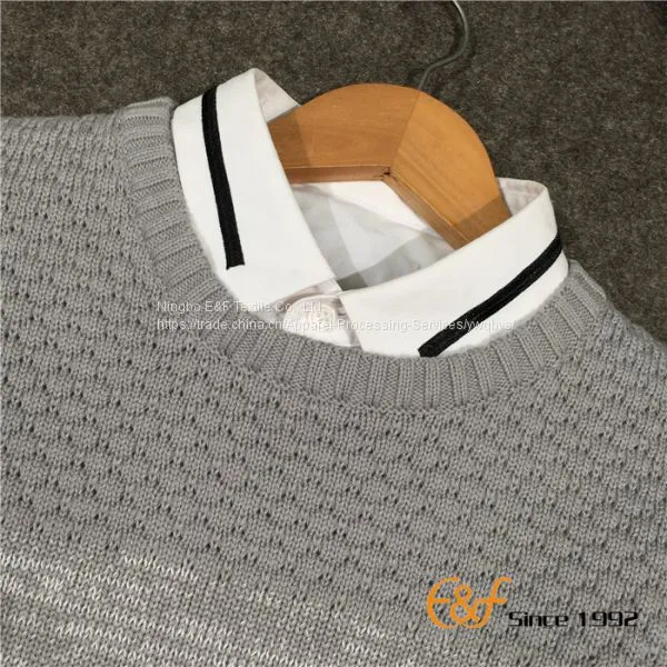 Cotton Computer Stylish Knit Men Sweater photo-3