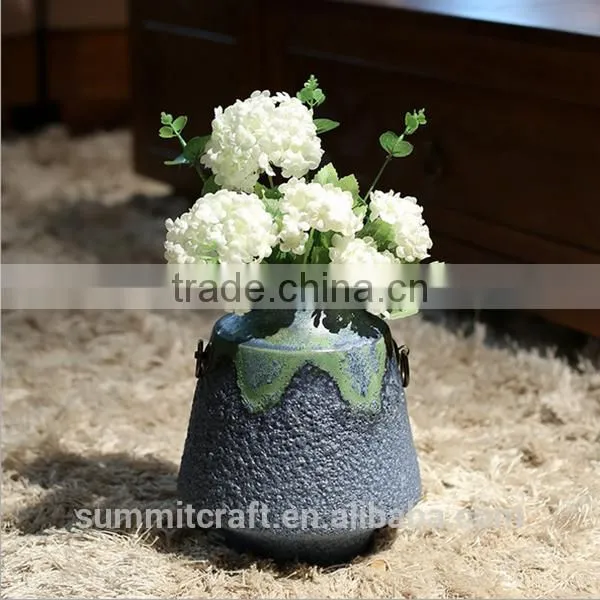 Antique Chinese Porcelain Vase Blue Chinese Vase photo-2