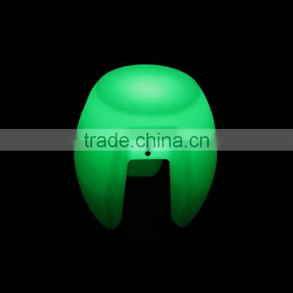 Made in China Bar Stool Colorful Plastic Rechargeable Led Kitchen Bar Chair photo-4