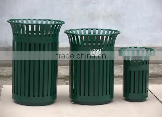 Arlau Outdoor Park Metal Bin Steel With Outdoor photo-4
