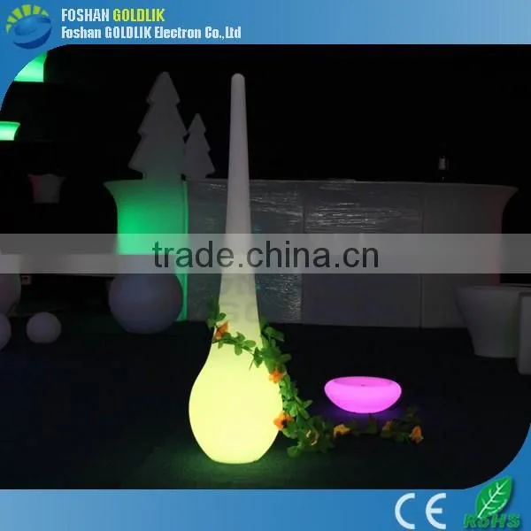 GLACS Control Color Changeable Plastic LED Landscape Lamp LED Floor Lamp Outdoor photo-2