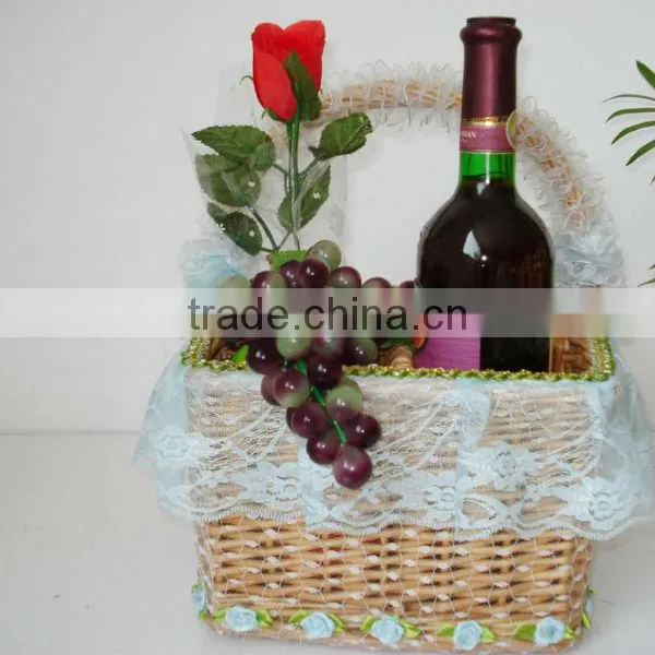 Wicker Basket for Wine photo-3