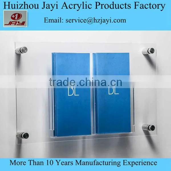 China Supplier Wholesale Wall Mounted Acrylic Files Clipboard Holder photo-2