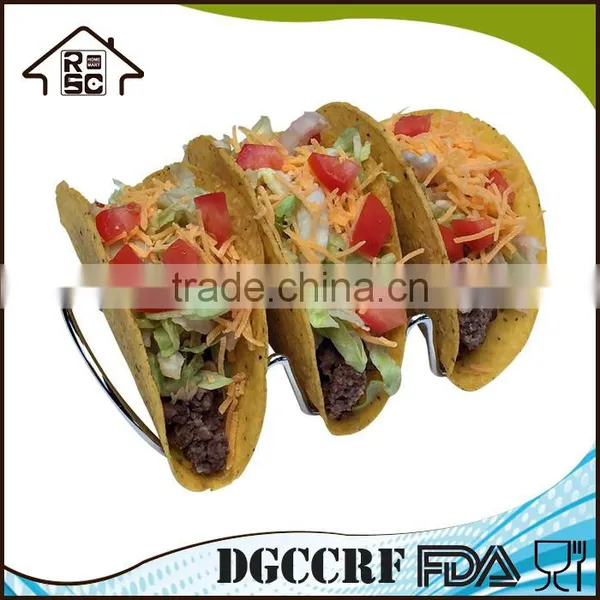 Reliable Factory Outdoor Stainless BBQ Grill Rack Taco Rack Holds photo-4