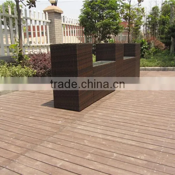 Outdoor 5 Pics Rattan Flowerpot Sets Garden Supplies photo-5
