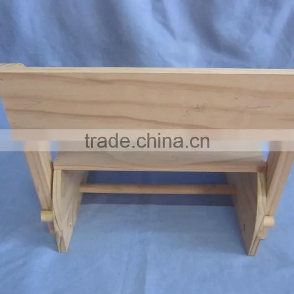 Convenient Carry Baby Wood Scalable Stool photo-4