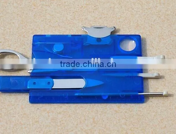 Promotional Multi Purpose Pocket Tools Card With LED Light photo-2