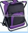 Steel Frame and 600D Backpack Cooler Chair , Travel Camping Chair, Cooler Bag photo-2