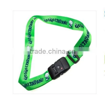 Factory Price Custom Pretty Tsa Lock Luggage Strap for All People