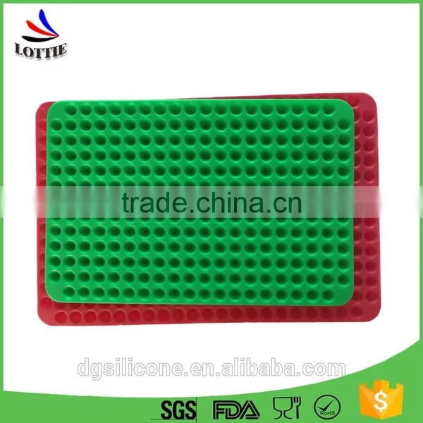 High Quality Food Grade Silicone Microwave Oven Mat Square Shape Silicone Baking Mat photo-5