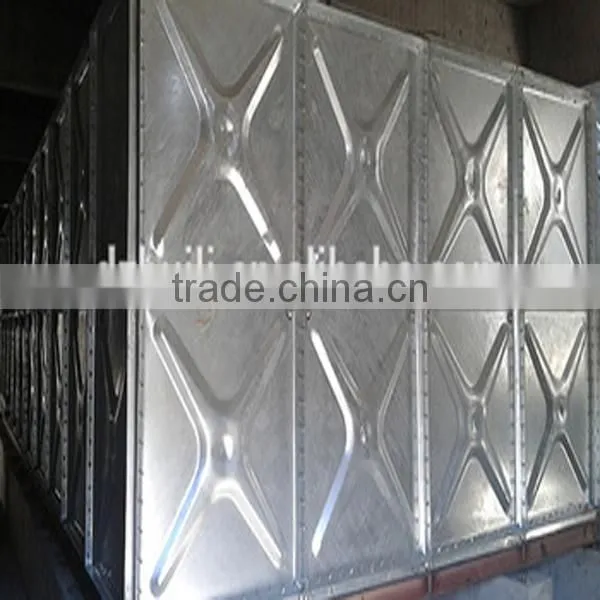 The Best Price!! Raw Material Steel Channel Galvanized Steel Water Storage Tank photo-6