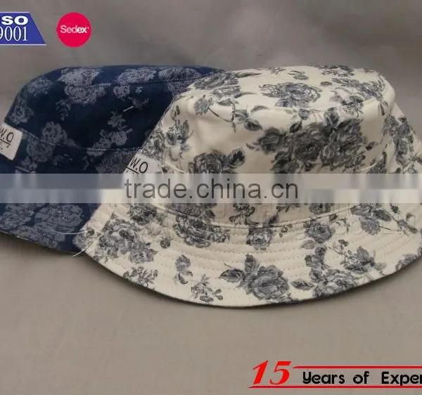 Floral Reversible Bucket Hat and Cap photo-3