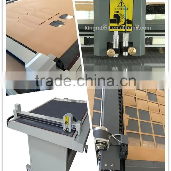 Rabbit Computerized Control Pattern Flat Bed Cutter Plotter of Apparel HC-6090 photo-6