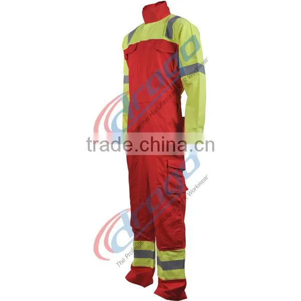 260gsm High Visibility Fire Retardant Coverall photo-2