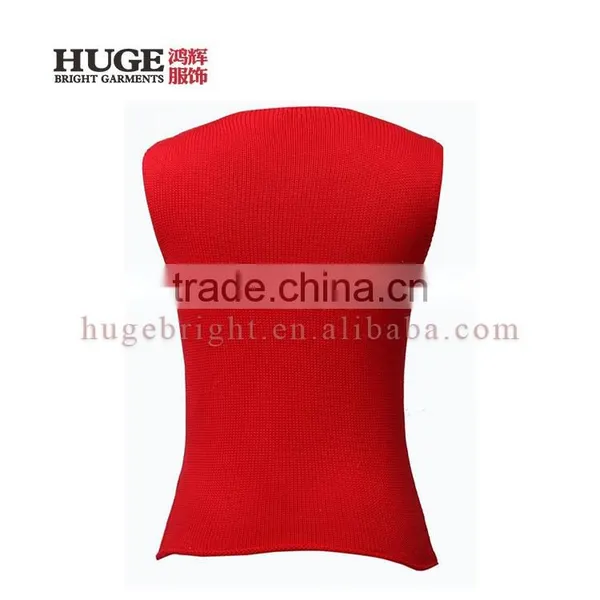 Competitive Price Sleevesless Women'S V Neck Sweater Vest photo-2