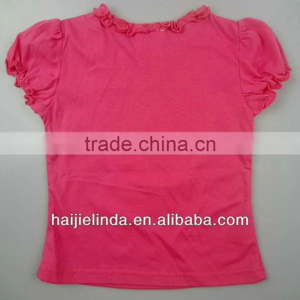 New Arrival Girls T-shirt 100%cotton Children Tshirt photo-4