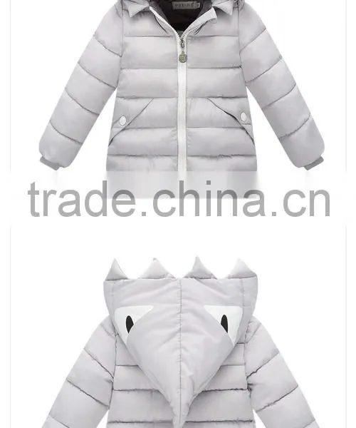 Hot Sale Kids Girls Designer Cotton Quilted Thick Warm WinterJacket Down Feather Winter Coat photo-4