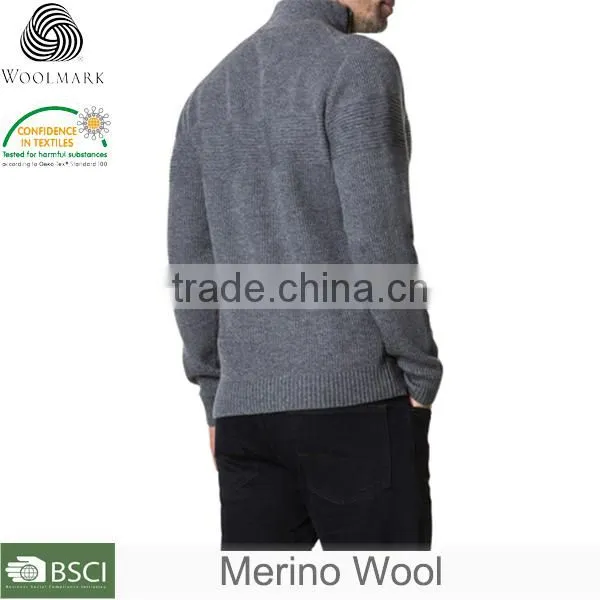 OEM Zip Top Custom Man Pullover Sweater photo-2