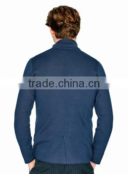 Hot Selling Cool Blue Pocket Button Cardigan Jacket Clothes Men With Best Prices photo-4