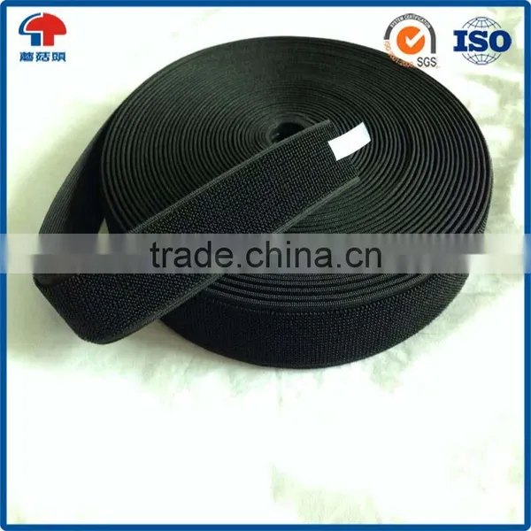 Elastic Unnapped Loop Strap ,50MM Black Elastic Loop,Medical Use Flexible Strap photo-3