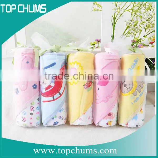 Girls Boys Animal Cartoo Baby Clothing Baby Bathrobe Embroidery Baby Hooded Towel photo-2