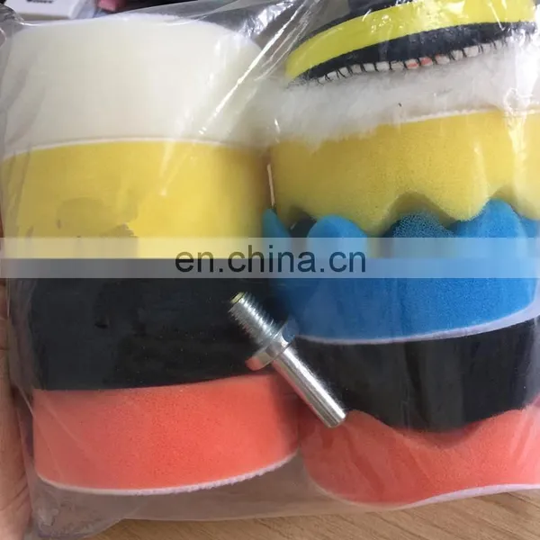Compound Drill Buffing Spong Pad Kit for c photo-2