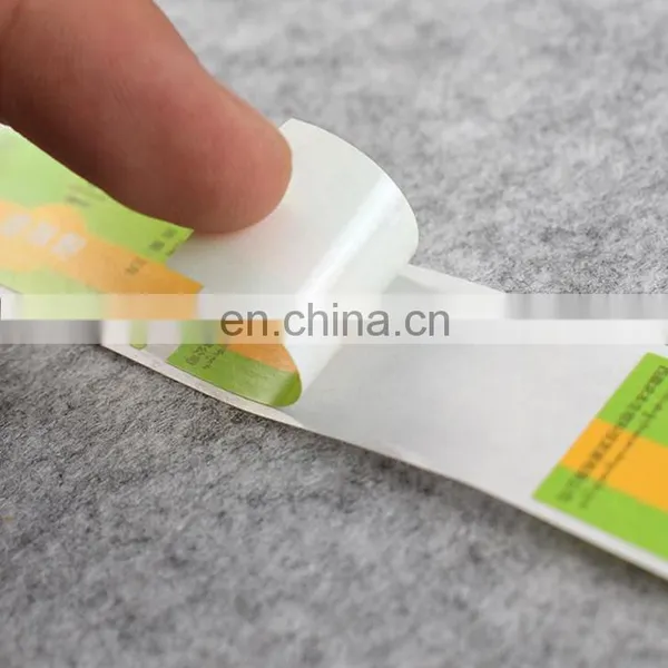 China Manufacturer Wholesale Reel Colorful Paper Sticker /adhesive Roll Label for Food Packaging photo-4