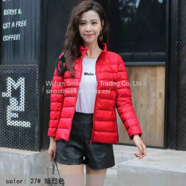 4 Colors Women Light Down Jacket photo-3
