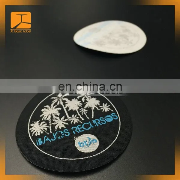 Iron on Flag Woven Embroidery Garment Patch photo-5