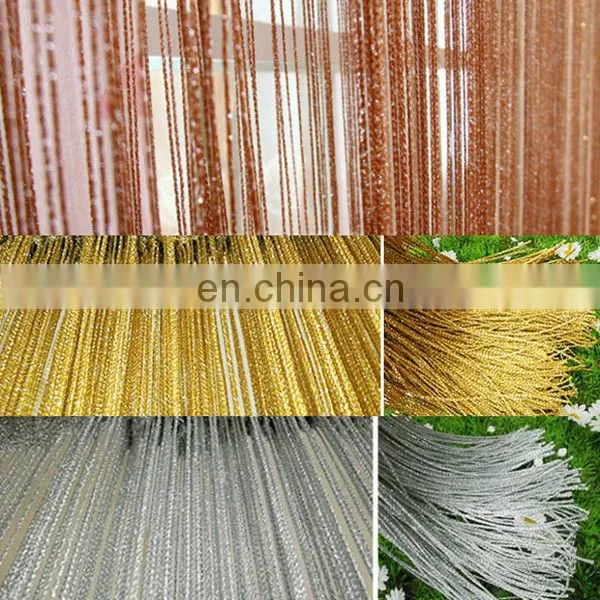 Modern Metallic Fringe String Curtain photo-5