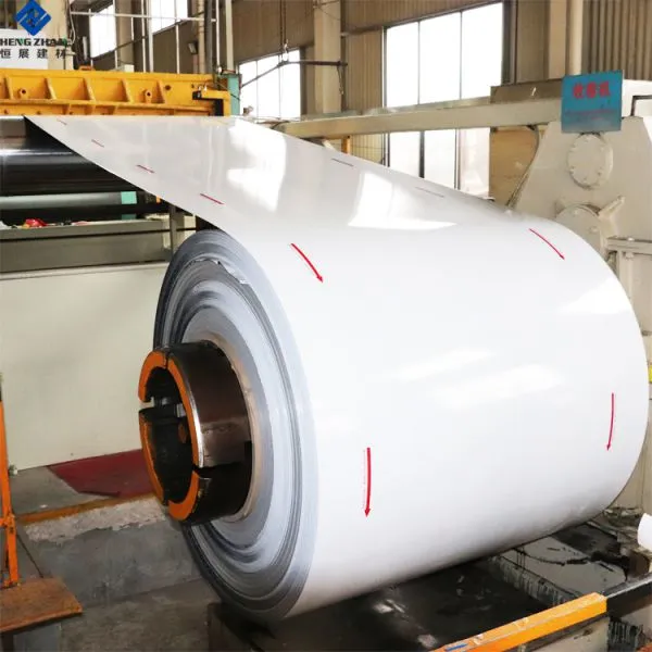 PE/PVDF Painted Aluminium White Color Coated Aluminum Coil for Rain Gutter photo-2